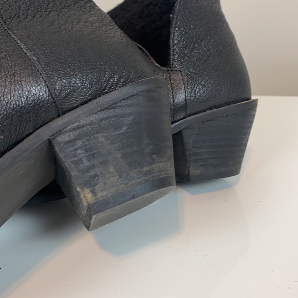 Kelsi Dagger Brooklyn Kayak Leather Faux fur Ankle Boots Booties Size 9.5 - Picture 14 of 14